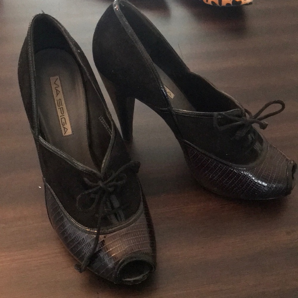 Via Spiga oxford booties -7.5